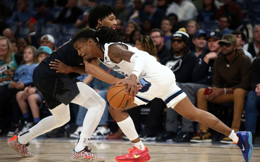 华体会官网-灰熊鏖战独行侠，莫兰特扛起全队  第1张